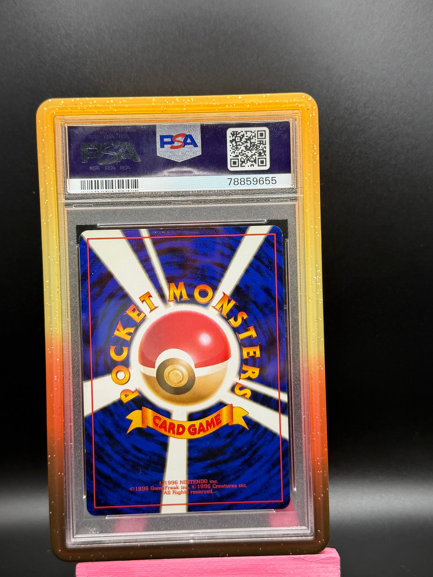 1996 Pokemon Base Set Japanese #6 Charizard Holo PSA 8