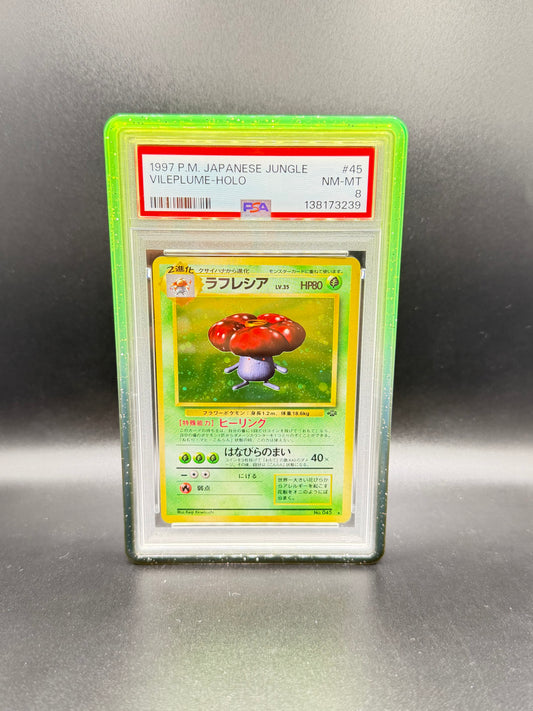 PSA 8 Vileplume Japanese Jungle #45