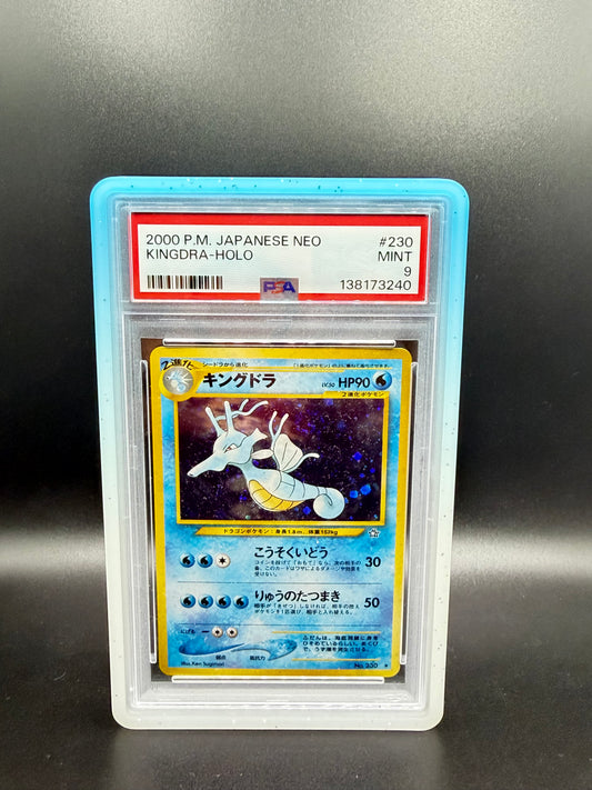 PSA 9 Japanese Kingdra NEO #230
